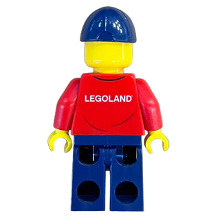 LEGOLAND Park Worker Male with Dark Blue Hat, LLP030 - LEGO® Legoland Parks Minifigure