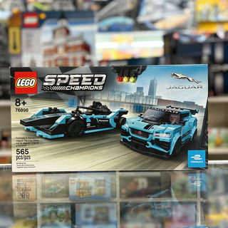 Formula E Panasonic Jaguar Racing GEN2 Car & Jaguar I-PACE eTROPHY, 76898-1 Building Kit LEGO®