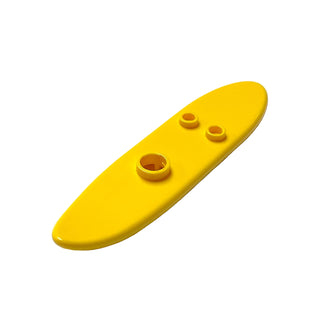 Minifigure, Utensil Surfboard Long, Part# 6075 Part LEGO® Yellow