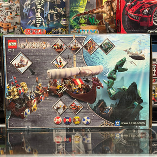 Viking Ship challenges the Midgard Serpent, 7018 - LEGO® Vikings Set