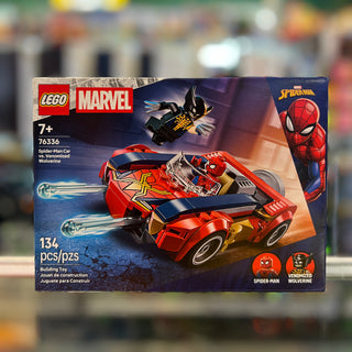 Spider-Man Car vs. Venomized Wolverine, 76336 - LEGO® Marvel Set