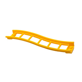 Roller Coaster Ramp Small, 3 Bricks Elevation, Part# 34738 Part LEGO® Bright Light Orange