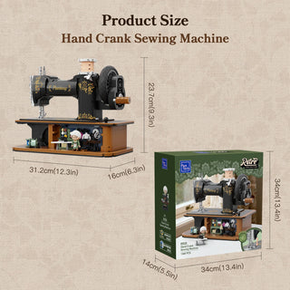 Hand Crank Sewing Machine, 85028 Building Kit Pantasy®