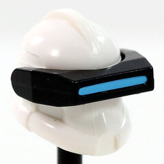 Black Macrobinoculars- CAC Custom Headgear Accessory Clone Army Customs Shadow Light Blue  
