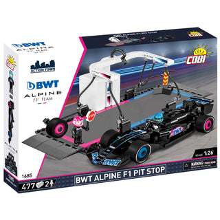 BWT Alpine F1 Pit Stop: COBI Set #1685 Building Kit Cobi Toys