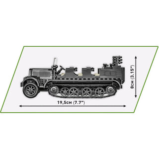 Sd.Kfz. 7 Half-Track, WWII: COBI Set #2275 Building Kit Cobi Toys