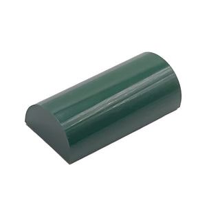 Slope, Curved 2x4 Double with Groove, Part# 6192b Part LEGO® Dark Green