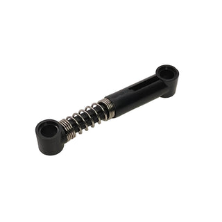 Technic, Shock Absorber 6.5L with Black Piston Rod - Hard Spring, Tight Coils in Middle, Part# 731c04 Part LEGO® Black