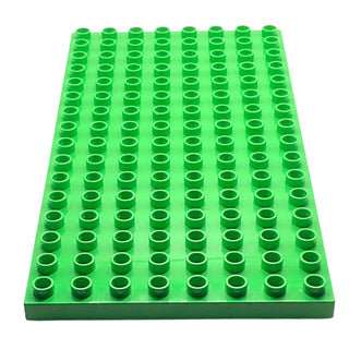 DUPLO® Plate 8x16, Part# 6490 Part LEGO® Bright Green