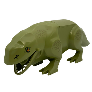 LEGO® Dewback, Claws and Short Tail Pattern 2 - Star Wars, 16875pb02c01 LEGO® Animals LEGO® With Back Pieces