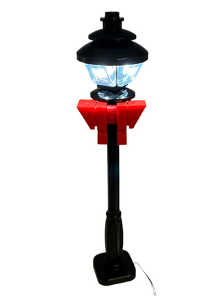 Light-Up Winter Village Lamp Post, USB, ACC-WV Light up kit United Brick Co® Black White