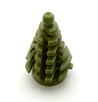 Plant Pine Tree Small, Part# 2435 Part LEGO® Olive Green  