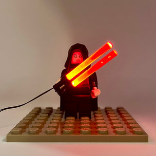 Lighting kit, Dark Rey Lightsaber, LW-75389 Custom Parts United Brick Co®