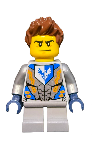 Clay Moorington - Hair, Short Legs (Kid Clay), nex058 - LEGO® NEXO KNIGHTS Minifigure