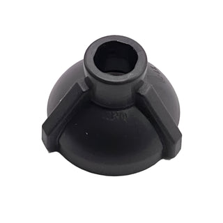 Minifigure, Weapon Bowl with 3 Reinforcements, Part# 50018f Part LEGO® Pearl Dark Gray