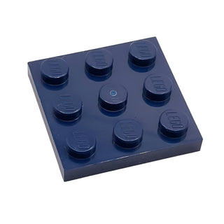 Plate 3x3, Part# 11212 Part LEGO® Dark Blue