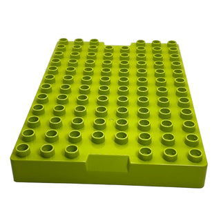 DUPLO® Brick 8 x 12 with 1 x 2 Indentations on Ends (Container Top), Part# 93607