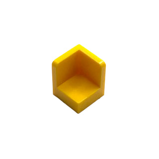 Panel 1 x 1 x 1 Corner, Part# 6231 Part LEGO® Yellow