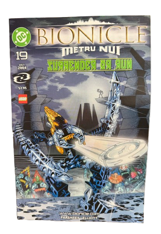 Bionicle Comics Books LEGO® Bionicle #19 July 2004 Surrender or Run [biocom19]