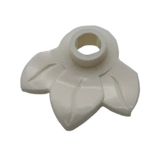 Plant Plate w/ 3 Leaves, Part# 32607 Part LEGO® White 1 Part 