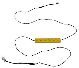 1x6 LED Light Up Plate, DIY System, Reconnectable, LB1x6-LA Custom Parts United Brick Co®