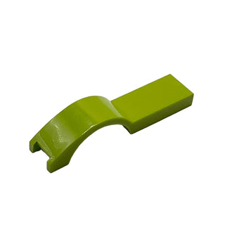 Vehicle, Mudguard 1 x 4 1/2, Part# 50947 Part LEGO® Lime