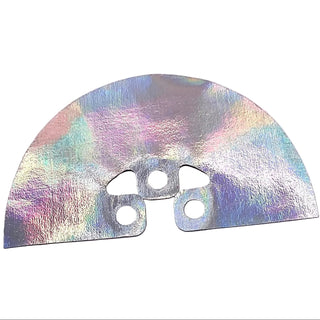 Minifigure Invisibility Cloak, Shiny Iridescent Side, Reddish Brown with Arcane Pattern Side, Part# 39378 Part LEGO®