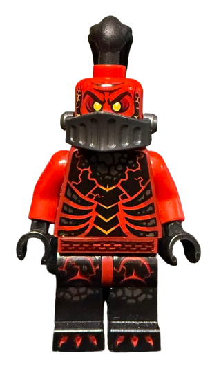 General Magmar - Backpack with Saw Blades (Ultimate General Magmar), nex056 - LEGO® NEXO KNIGHTS Minifigure