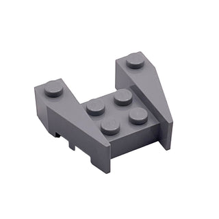 Wedge 3 1/2 x 4 with Stud Notches, Part# 50373 Part LEGO® Light Bluish Gray