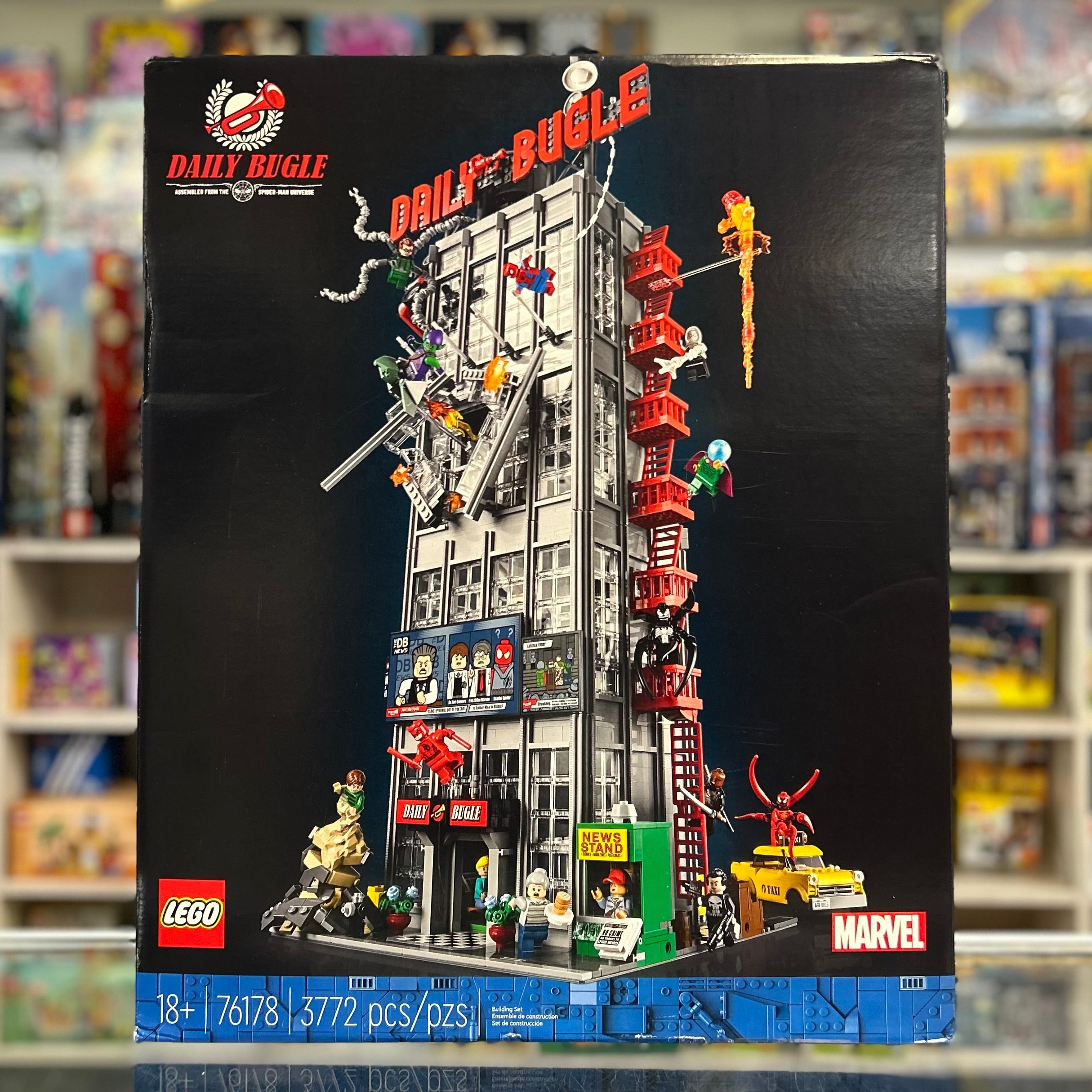 1000体限定　花井祐介　Throwing Stones Daily Bugle, 76178 – United Brick Co®