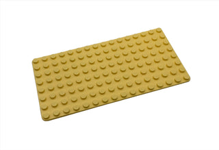 8x16 Lego® Baseplate (3865) Part LEGO® Light Yellow  