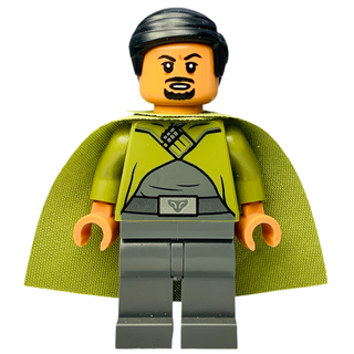Bail Organa - Olive Green Cloak, sw1037 Minifigure LEGO® Like New