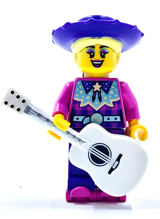 Discowgirl Guitarist, Vidiyo Bandmates, Series 2, vid039 Minifigure LEGO®   