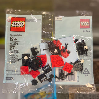 Monthly Mini Model Build Set - 2019 04 April, Ladybird polybag, 40324 Building Kit LEGO®
