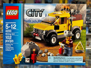 Mining 4 x 4, 4200 LEGO® City Set Building Kit LEGO®