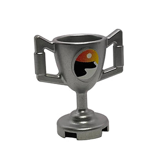 Trophy Cup with Desert and Full Moon on Sunset Sticker, LEGO® Minifigure Utensil, Part# 89801pb05