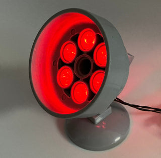 LED Light-Up Ground Spotlight, DIY System, Reconnectable ACC02-LA Custom Parts United Brick Co® Red