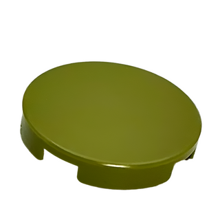 Tile, Round 2 x 2, Part# 4150 Part LEGO® Olive Green