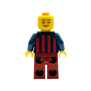 Soccer Fan - FC Barcelona w/ Dark Red Legs, soc147 Minifigure LEGO®