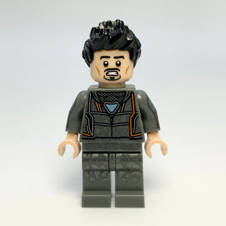 Tony Stark - Hoodie, Silver Camo, col336 Minifigure LEGO®