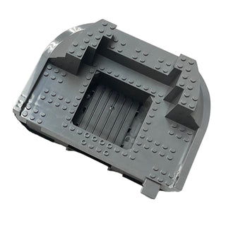 Boat, Hull Giant Stern 15x22 with Dark Bluish Gray Top (47986/47981), Part# 47986c02 Part LEGO®