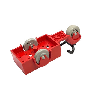 Fabuland Tricycle (1 Front Wheel) with Black Handlebars and Light Gray Wheels, Part# fabac1 Part LEGO®