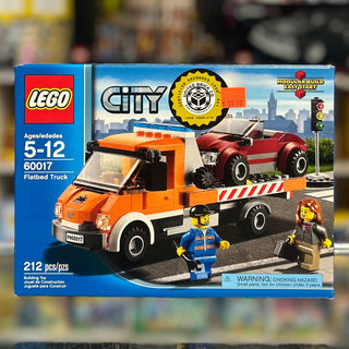 Flatbed Truck, 60017 LEGO® City Set Building Kit LEGO®