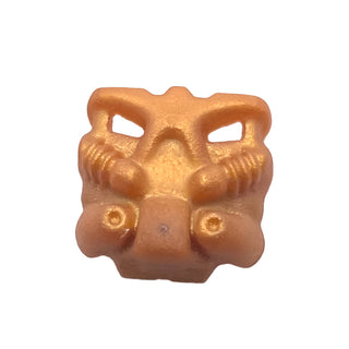 Bionicle Krana Mask Bo, Part# 42042bo Part LEGO® Reddish Gold