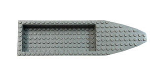 Boat, Hull Unitary 28x8 with Dark Bluish Gray Top, Part# 92710c01 Part LEGO®   