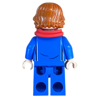 Soccer Spectator, Blue Soccer Jersey, soc160 - LEGO® Sports Minifigure