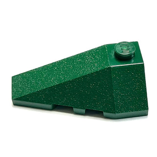 Wedge 4 x 2 Triple Left, Part# 43710 Part LEGO® Dark Green