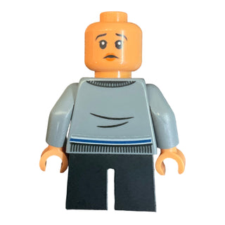 Cho Chang - Dark Bluish Gray Ravenclaw Sweater with Crest, Black Short Legs, Hard Plastic Hair, hp263b Minifigure LEGO®