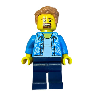 LEGO Store Customer with Hawaiian Shirt, gen105 - LEGO® Minifigure