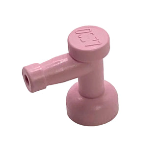 Tap 1x1 with Hole in Nozzle End, Part# 4599a Part LEGO® Pink